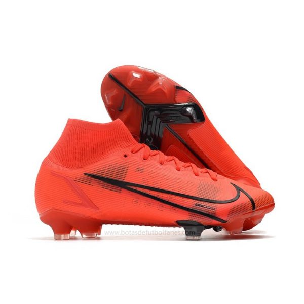 Nike Mercurial Superfly Elite FG Rojo Negro